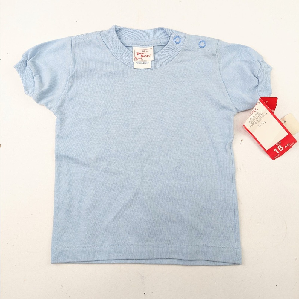 Vintage Buster Brown Light Blue Tee
